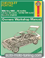 Revue technique Pontiac T1000 (1973-1983)