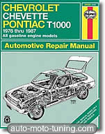 Revue technique Pontiac T1000 (1976-1987)
