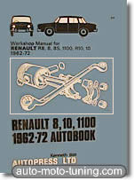 Revue technique Renault 10 (1962-1972)