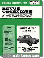 Revue technique Renault 16 - 9 cv