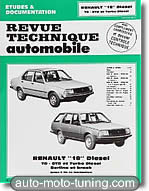 Revue technique Renault R18 Diesel (jusqu'à fin de fabrication)