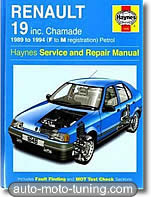 Revue technique Renault 19 Essence (1989-1994)