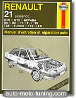 Revue technique Renault R21 essence (1986-1994)