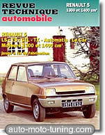 Revue technique Renault 5 - 1300 et 1400 cm³