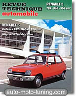 Revue technique Renault 5 - 782, 845 et 956 cm³
