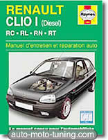 Revue technique Renault Clio I diesel (1990-1998)