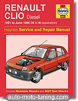 Revue technique Renault Clio diesel (1991-1996)