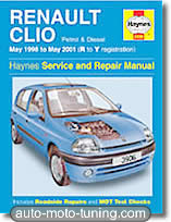 Revue technique Renault Clio essence et diesel (1998-2001)