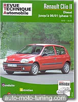 Revue technique Renault Clio II diesel (jusqu'à 2001)