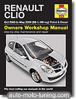 Revue technique Clio essence et diesel (2005-2009)