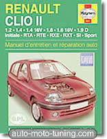 Revue technique Renault Clio II essence et diesel (1998-2001)