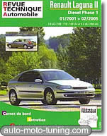 Revue technique Renault Laguna 2 diesel (2001-2005)