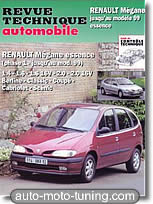 Revue technique Renault Mégane essence (jusqu'à 1999)
