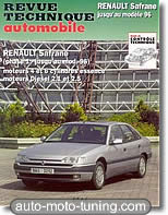 Revue technique Renault Safrane essence et diesel (jusqu'à 1996)