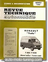 Revue technique fourgon Renault Trafic essence (1981-1992)