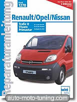 Revue technique fourgon Renault Trafic essence et diesel (jusqu'à 2004)