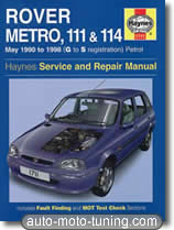 Revue technique Rover Metro 111 et 114 (1990-1998)
