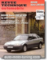 Revue technique Rover Série 200 et 400 (1990-1996)