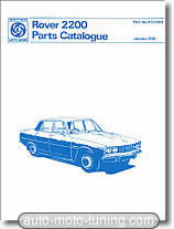Catalogue Rover 2200 (pièces détachées)