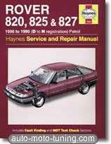 Revue technique Rover 820, 825 et 827 (1986-1995)
