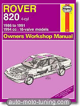 Revue technique Rover 820 (1986-1991)