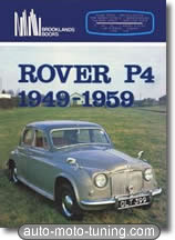 Documentation technique Rover P4 (1949-1959)