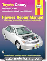 Revue technique Toyota Camry et Avalon (2002-2006)