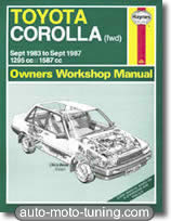 Revue technique Toyota Corolla (1983-1987)