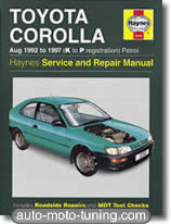 Revue technique Toyota Corolla (1992-1997)