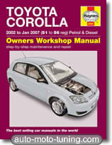 Revue technique Toyota Corolla (2002-2007)