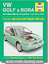Revue technique Volkswagen Bora essence et diesel (1998-2000)