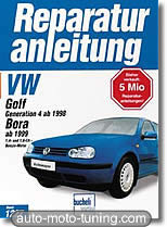 Revue technique Volkswagen Bora essence (depuis 1999)