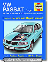Revue technique Volkswagen Passat ess. et diesel (1996-2000)