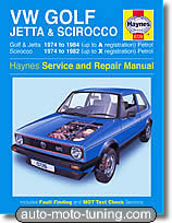 Revue technique Volkswagen Scirocco essence (1974-1982)
