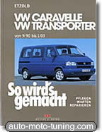 Revue technique Volkswagen Transporter essence et diesel (1990-2003)