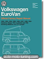 Revue technique Volkswagen Transporter EuroVan (1992-1999)